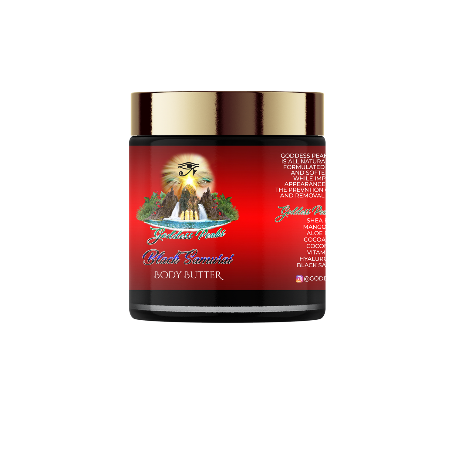 Black Samurai Body Butter