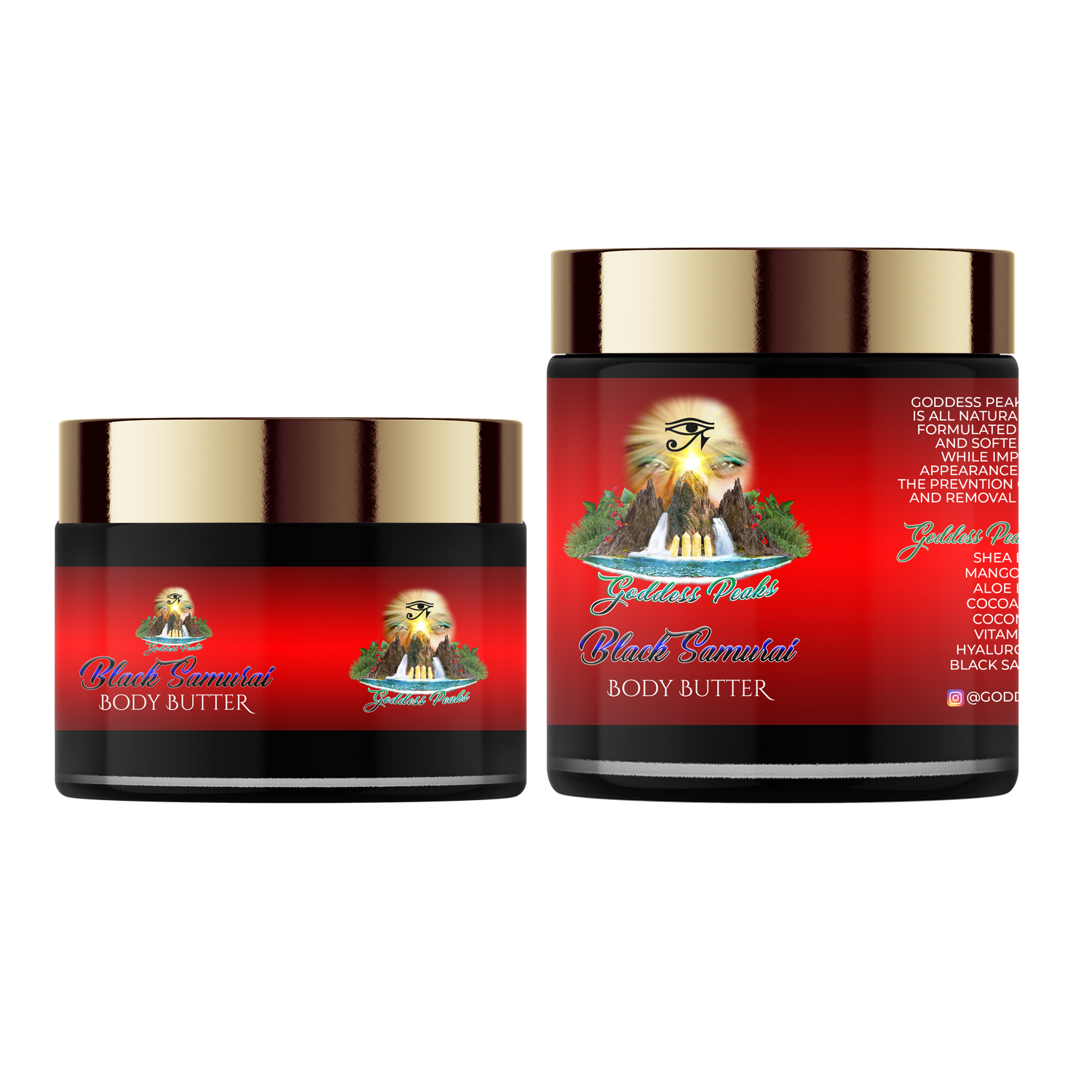 Black Samurai Body Butter