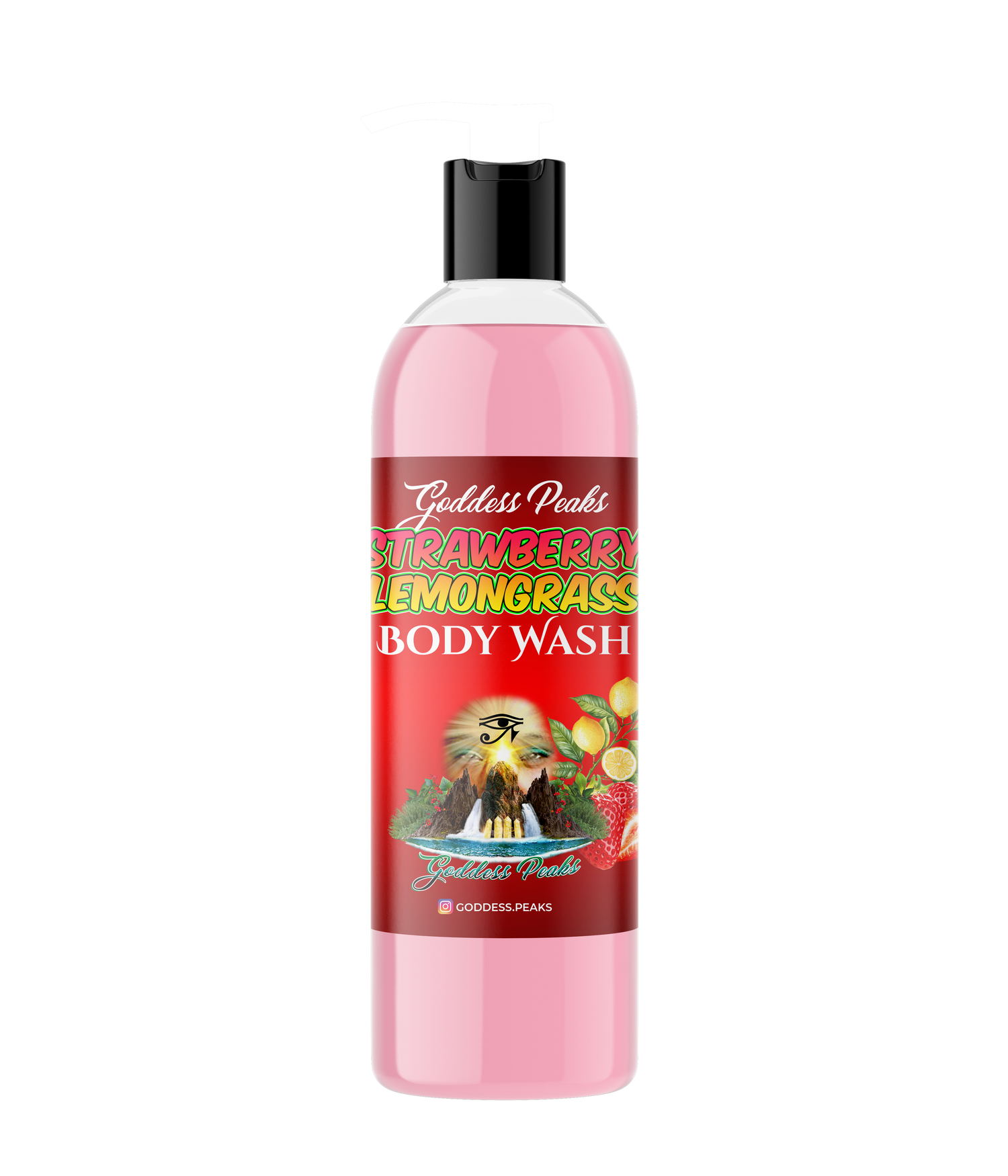 Strawberrry Lemongrass Body wash